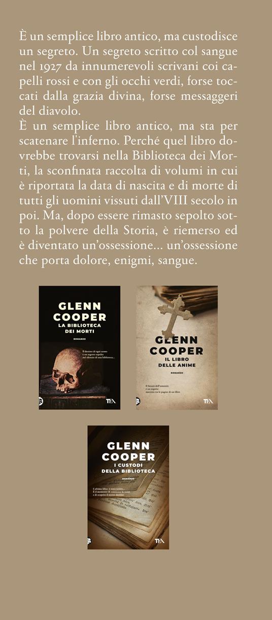 Il libro delle anime - Glenn Cooper - 2