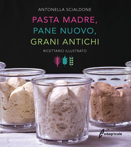 Pasta madre, pane nuovo, grani antichi. Ricettario illustrato - Antonella Scialdone - copertina