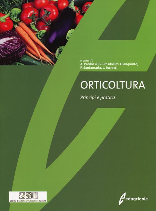 Orticoltura. Principi e pratica - copertina