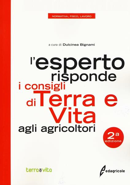 L'esperto risponde. I consigli di terra e vita agli agricoltori - copertina