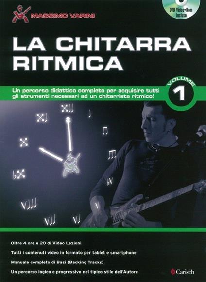 La chitarra ritmica. Con DVD-ROM. Vol. 1 - Massimo Varini - copertina