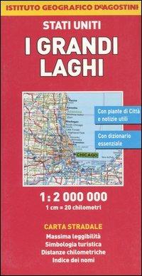 Stati Uniti. I grandi laghi 1:2.000.000 - copertina