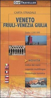 Veneto e Friuli-Venezia Giulia. Carta stradale 1:200.000 - copertina