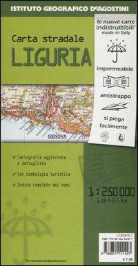 Liguria 1:250.000 - copertina