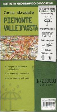 Piemonte, Valle d'Aosta 1:250.000 - copertina