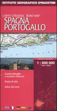 Spagna. Portogallo 1:800.000 - copertina