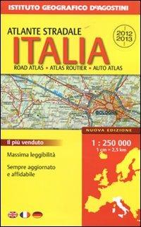 Atlante stradale Italia 1:250.000 2012-2013 - copertina