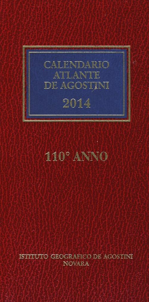 Calendario atlante De Agostini 2014. Con aggiornamento online - copertina