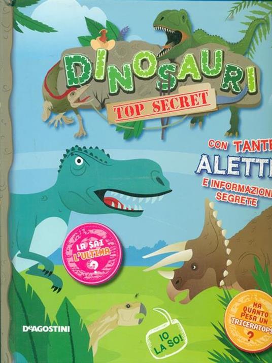 Dinosauri top secret. Ediz. illustrata - Monica Floreale,Mattia Cerato - copertina