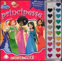 Principesse. Gli acquerelli maxi. Ediz. illustrata. Con gadget - 2