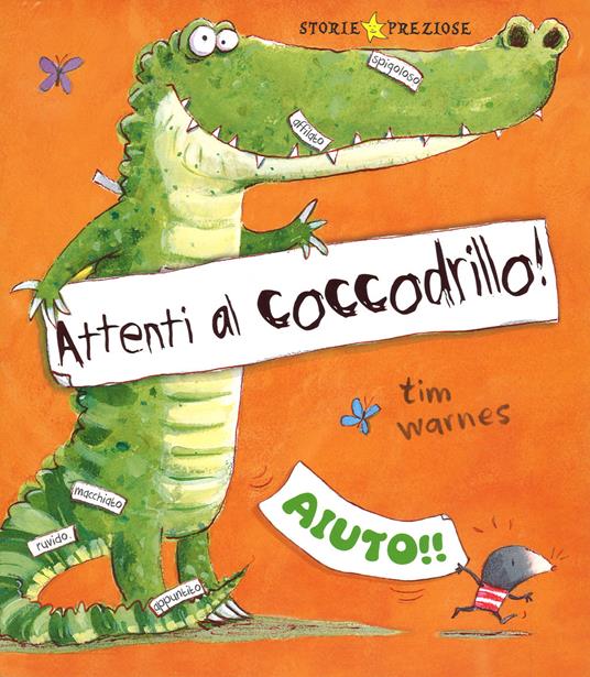 Attenti al coccodrillo! - Tim Warnes - copertina