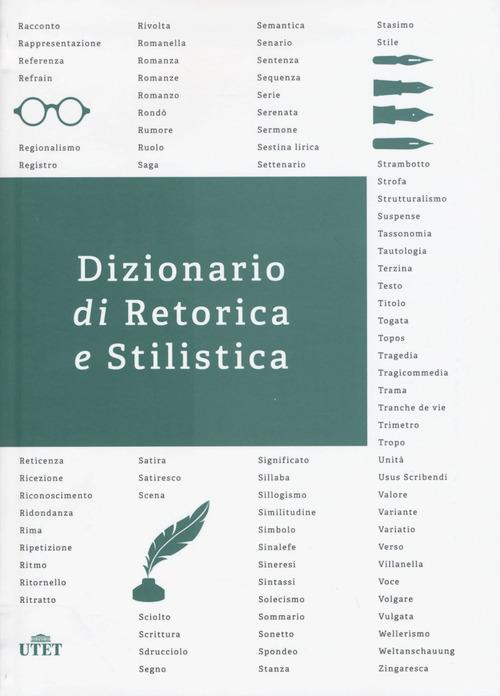 Dizionario di retorica e stilistica - copertina