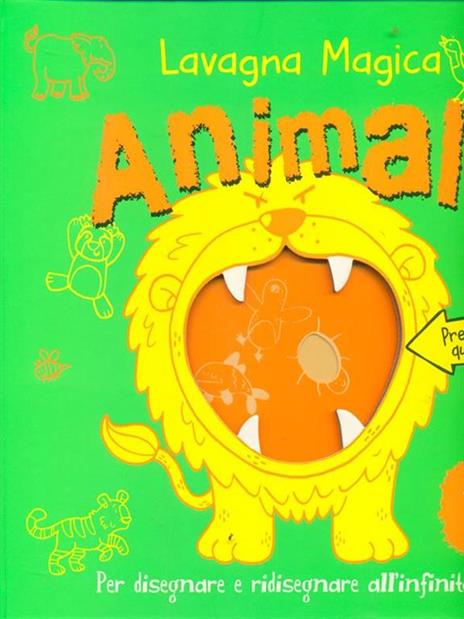 Animali. Lavagna magica. Ediz. illustrata. Con gadget - Suhel Ahmed - 4