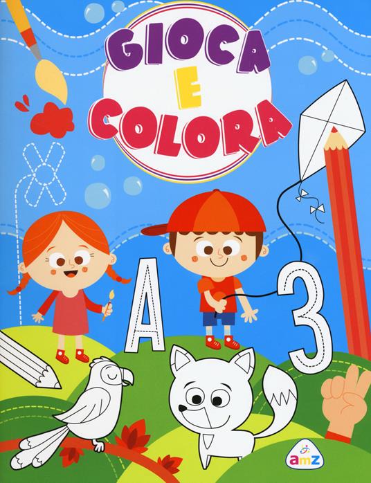 Gioca e colora. Ediz. a colori - Rita Giannetti,Monica Floreale - copertina