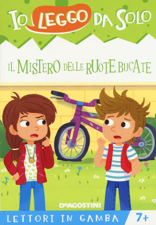 Il mistero delle ruote bucate. Lettori in gamba. Ediz. a colori. Con App per tablet e smartphone - Roberta Zilio - copertina