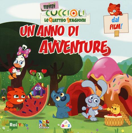 Un anno di avventure. Mini Cuccioli. Le quattro stagioni - copertina