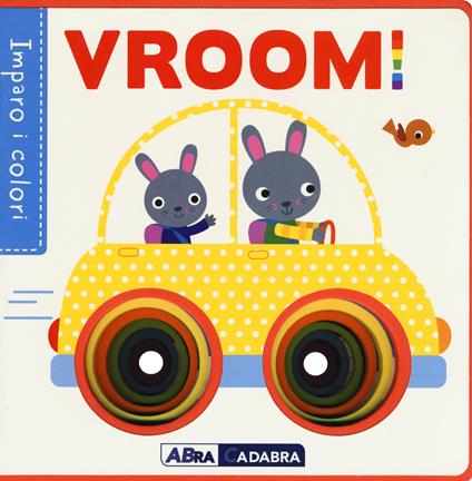 Vroom! Imparo i colori. Ediz. a colori - Fhiona Galloway - copertina