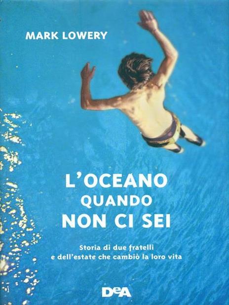 L'oceano quando non ci sei - Mark Lowery - copertina