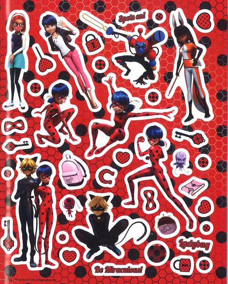 1000 stickers! Miraculous. Le storie di Ladybug e Chat Noir. Con adesivi. Ediz. a colori - 2