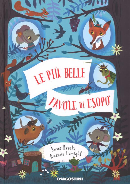 Le più belle favole di Esopo di Susie Brooks, Amanda Enright, Libri