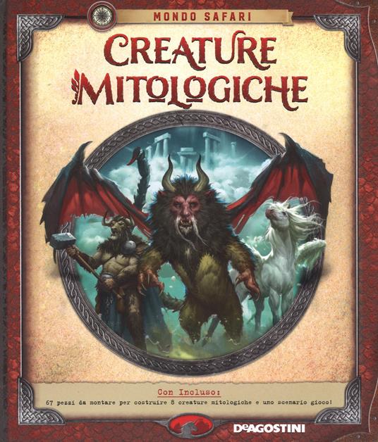 Creature mitologiche. Ediz. a colori. Con gadget - L. J. Tracosas - copertina