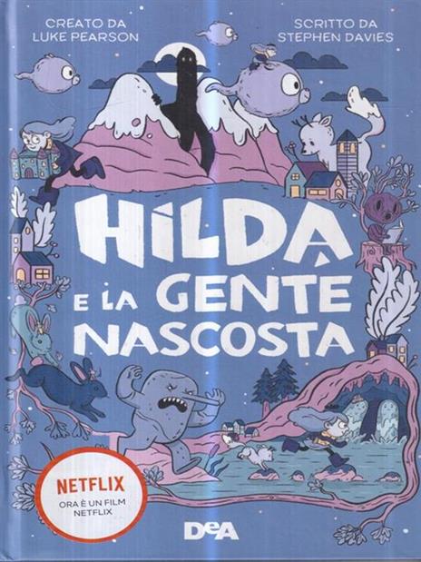 Hilda e la gente nascosta - Stephen Davies,Luke Pearson - copertina