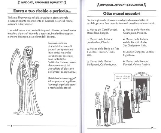 Impiccati, affogati e squartati. Fatti storici sanguinari che devi sapere. Piccola enciclopedia per tipi tosti - Clive Gifford - 2