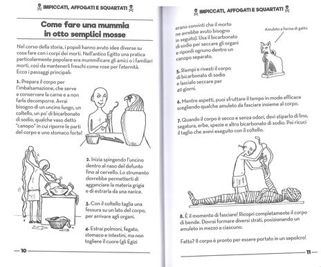 Impiccati, affogati e squartati. Fatti storici sanguinari che devi sapere. Piccola enciclopedia per tipi tosti - Clive Gifford - 4