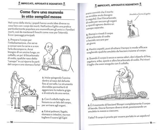 Impiccati, affogati e squartati. Fatti storici sanguinari che devi sapere. Piccola enciclopedia per tipi tosti - Clive Gifford - 4