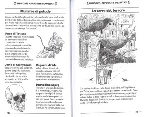 Impiccati, affogati e squartati. Fatti storici sanguinari che devi sapere. Piccola enciclopedia per tipi tosti - Clive Gifford - 5