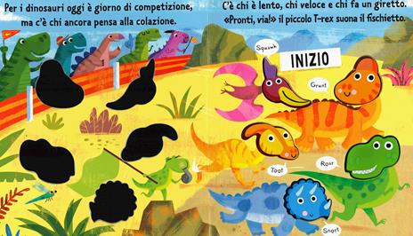 Dinosauri, roar, roar! Libro sonoro. Ediz. a colori - Gareth Lucas - 2