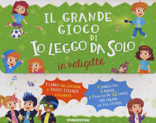 Il grande gioco di io leggo da solo in valigetta. Ediz. a colori. Con gadget. Con 32 Carte - Tea Orsi,Roberta Zilio - copertina