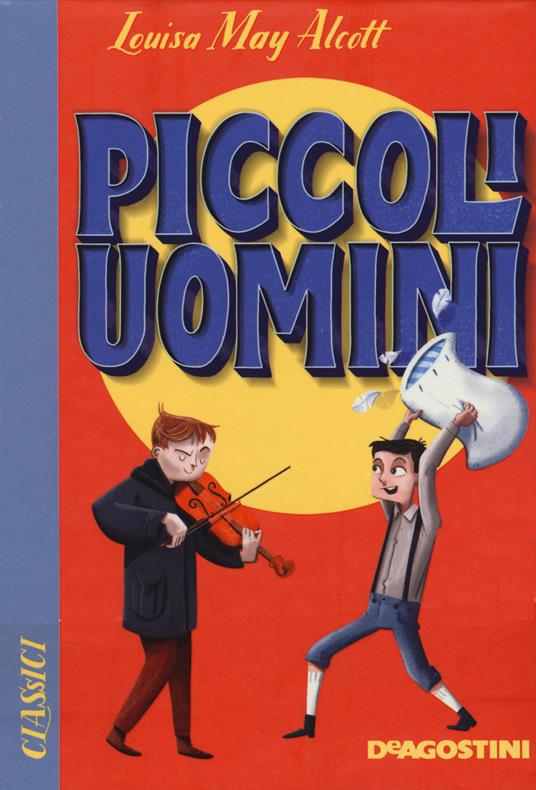 Piccoli uomini - Louisa May Alcott - copertina