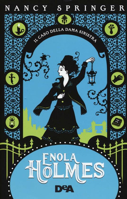 Il caso della dama sinistra. Enola Holmes. Vol. 2 - Nancy Springer - copertina