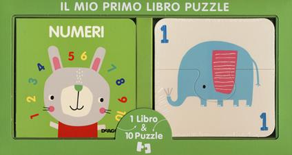 Numeri. Il mio primo libro con puzzle - copertina