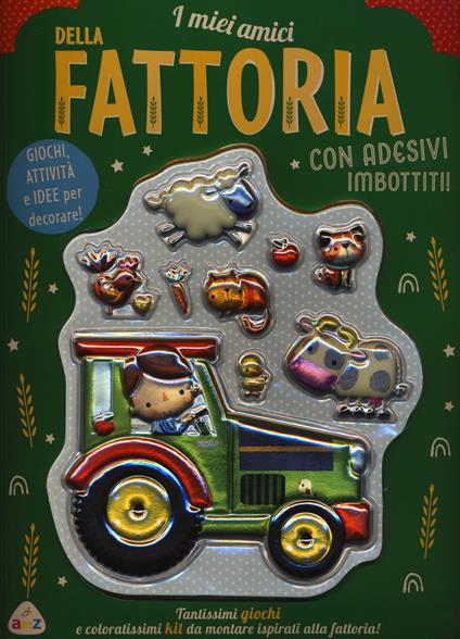 I miei amici della fattoria. Sticker imbottiti - Stuart Lynch - copertina