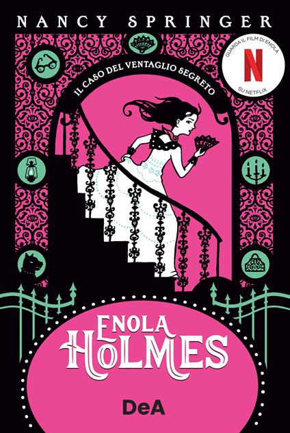 Il caso del ventaglio segreto. Enola Holmes. Vol. 4 - Nancy Springer - copertina