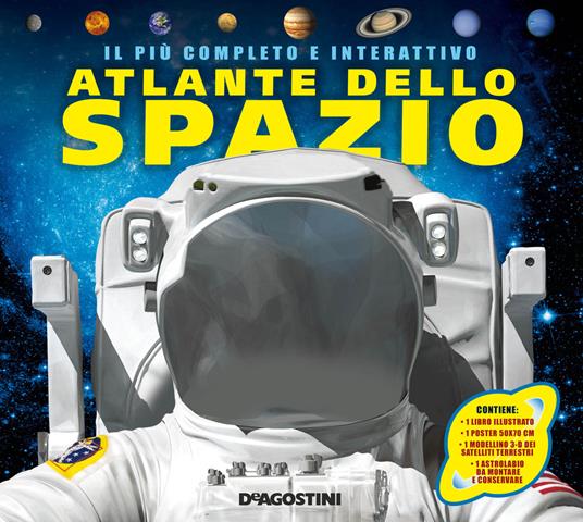 Il più completo e interattivo atlante dello spazio. Ediz. a colori. Con gadget - Jacqueline Mitton - copertina