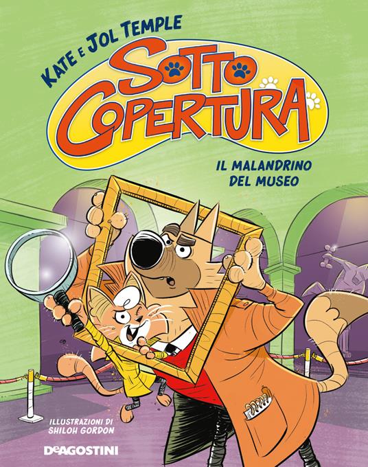 Il malandrino del museo. Sotto copertura - Kate Temple,Jol Temple - copertina