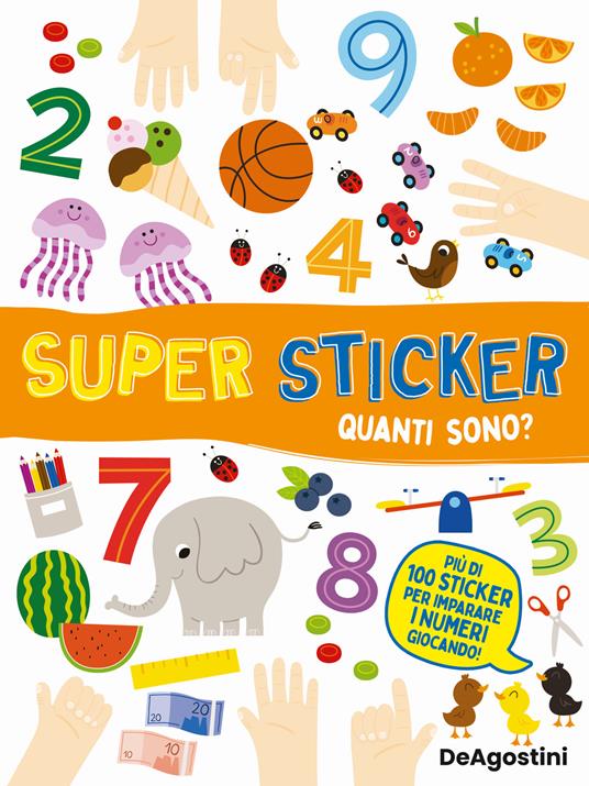 Quanti sono? Super sticker - Silvia Lombardi - copertina