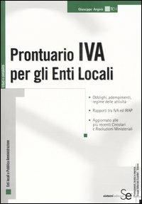 Prontuario IVA per gli Enti Locali - Giuseppe Argirò - copertina