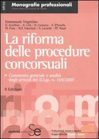 La riforma delle procedure concorsuali - Emmanuele Virgintino - copertina