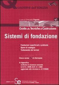 Sistemi di fondazione - copertina