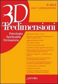 Tredimensioni. Psicologia, spiritualità, formazione (2013). Vol. 3 - copertina