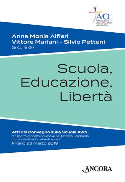 Scuola, educazione, libertà - copertina