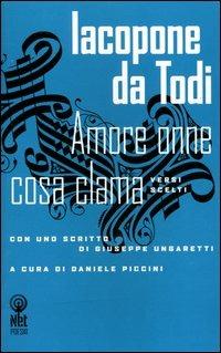 Amore onne cosa clama - Iacopone da Todi - 5