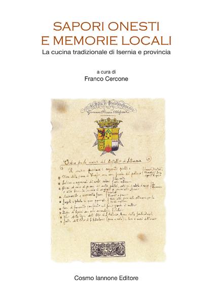 Sapori onesti e memorie locali. La cucina tradizionale di Isernia e provincia - copertina