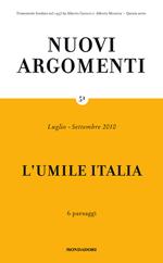 Nuovi argomenti. Vol. 51: Nuovi argomenti