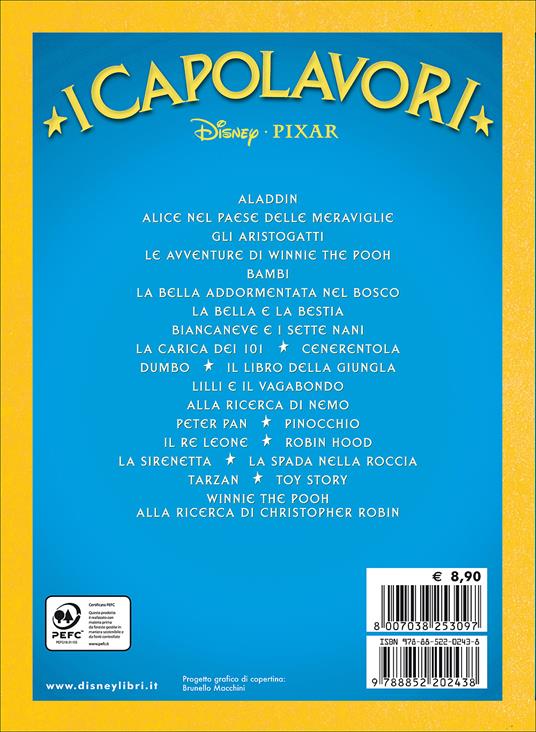 Libro - I capolavori Disney