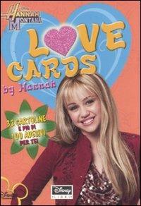 Love cards. Hannah Montana. Con adesivi - copertina